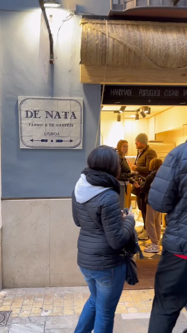 Best place to have pastel de nata in Malaga, Spain. #food #travel #spain #malaga #foodie