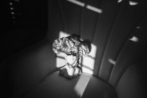 black and white photo art project