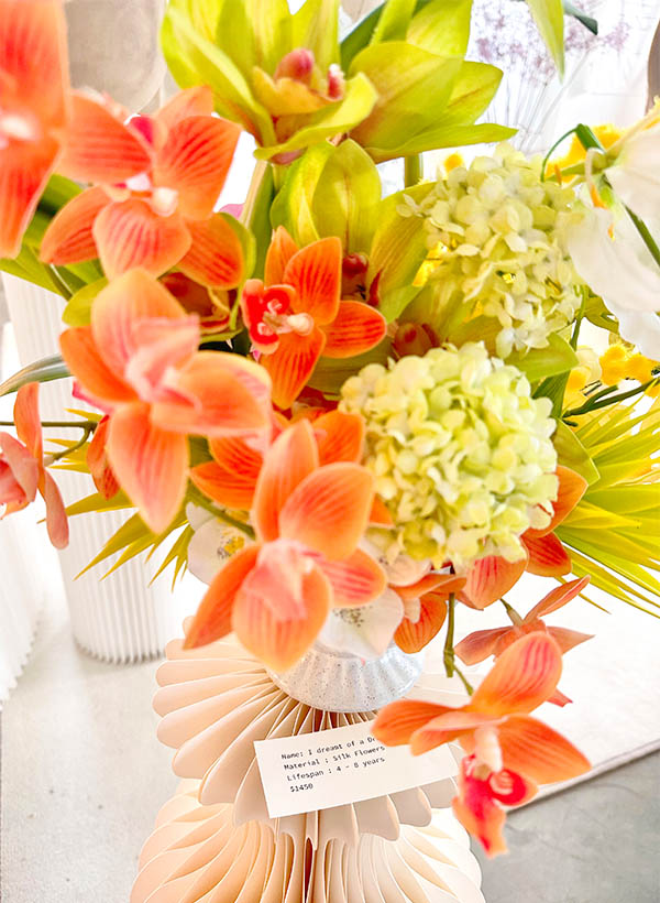 yellow-orange-dried-silk-flowers